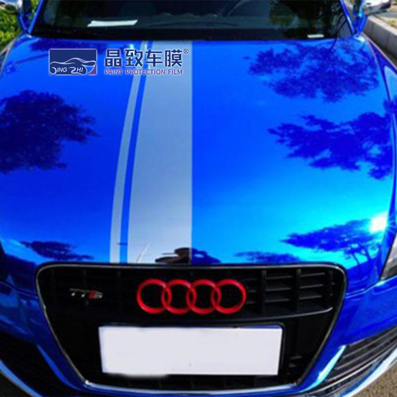 Derek Blue Car Care Product Stretchable Chrome Vinyl Wrap as Mirror Film 1.52 * 18m - المصنع مباشرة