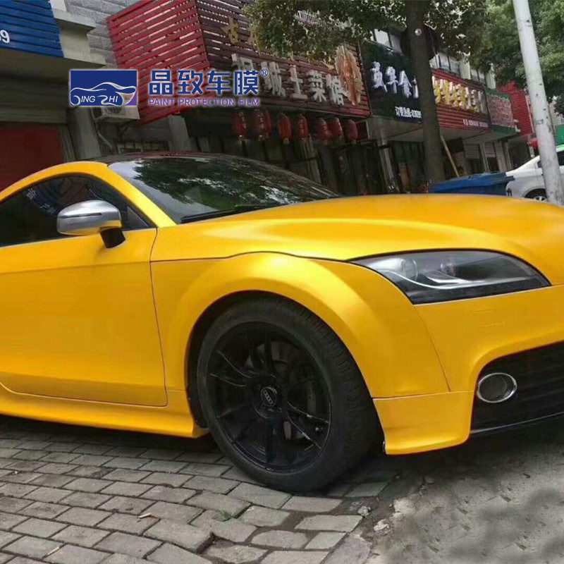 سوبر مشرق معدن الشمبانيا الذهب سيارة الفينيل التفاف سيارة التفاف تغيير لون الفيلم