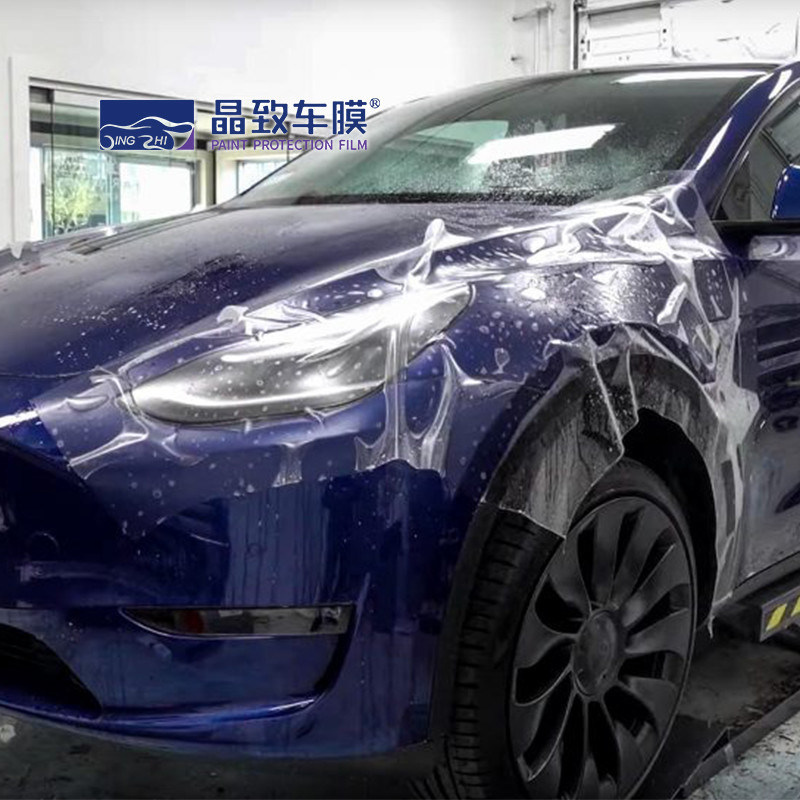 طلاء التفاف واضح يحمي طبقة حماية جلد السيارة المضادة للخدش مقاوم للماء pff لجميع المناخات