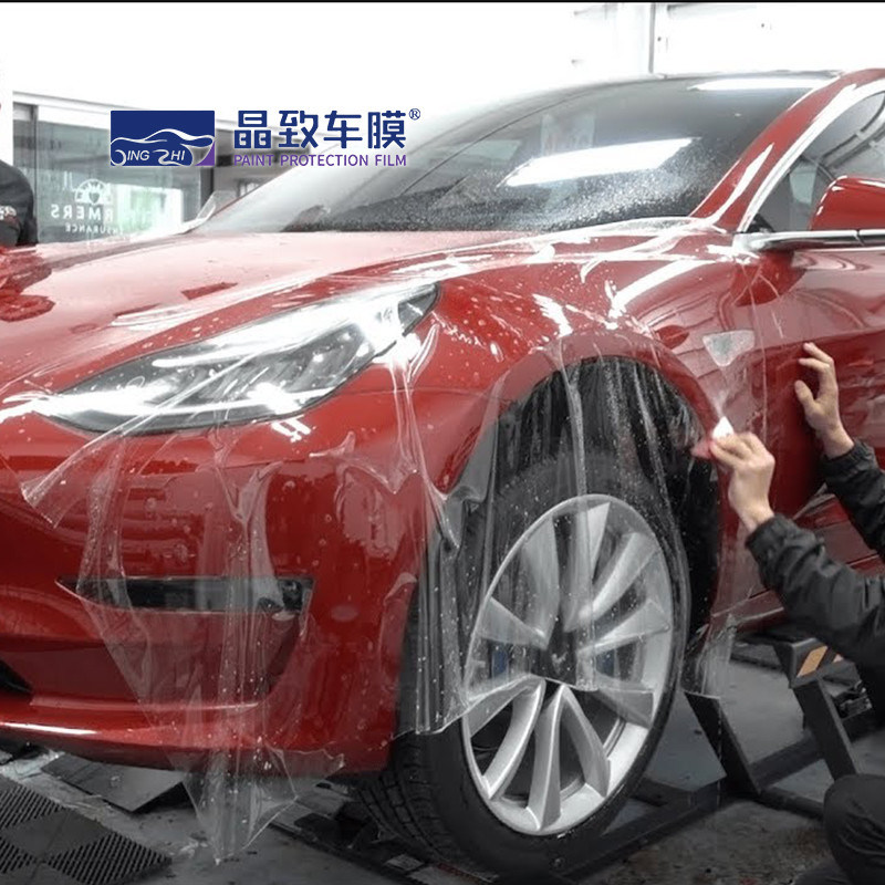طلاء التفاف واضح يحمي طبقة حماية جلد السيارة المضادة للخدش مقاوم للماء pff لجميع المناخات