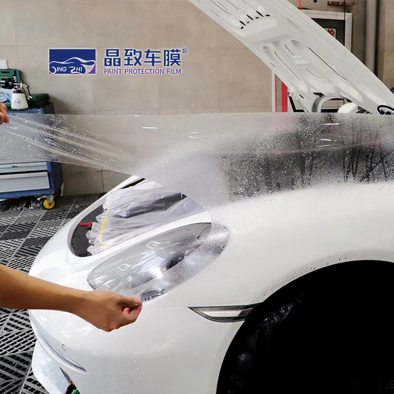 طلاء التفاف واضح يحمي طبقة حماية جلد السيارة المضادة للخدش مقاوم للماء pff لجميع المناخات